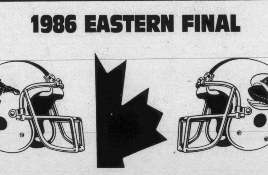 Argonauts vs. Tiger-Cats in a Two Game Total Point Eastern Final
